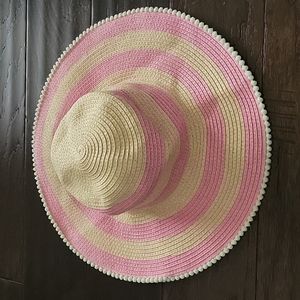 Kids striped summer hat